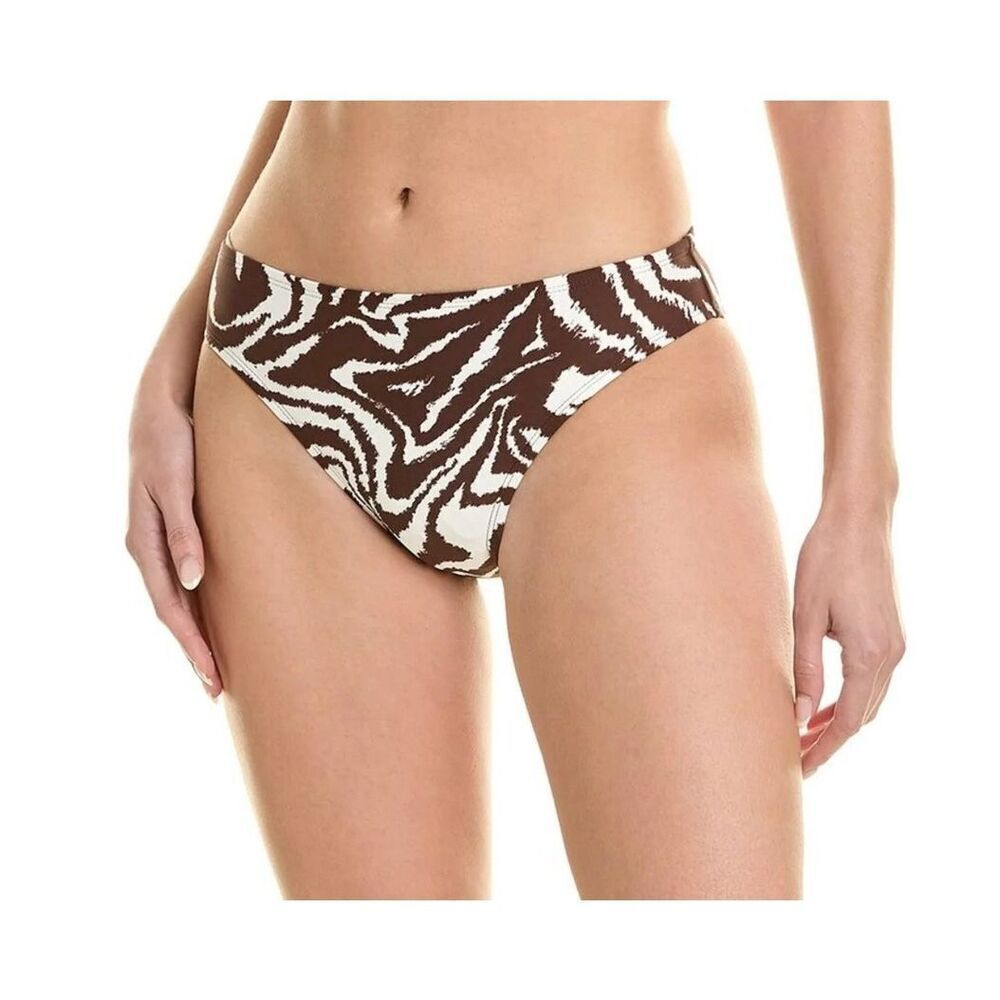La Blanca Nwt Size 12 Swim Bikini Bottoms Zebra Print